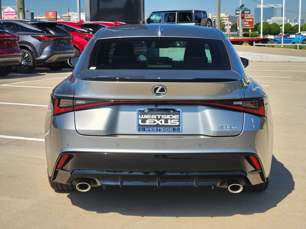 2023 Lexus IS 350 F SPORT Silver at Monument Chevrolet