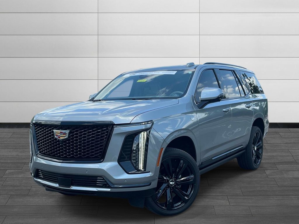 Silver Metallic 2025 Cadillac Escalade SUV / Crossover Four-Wheel Drive Automatic