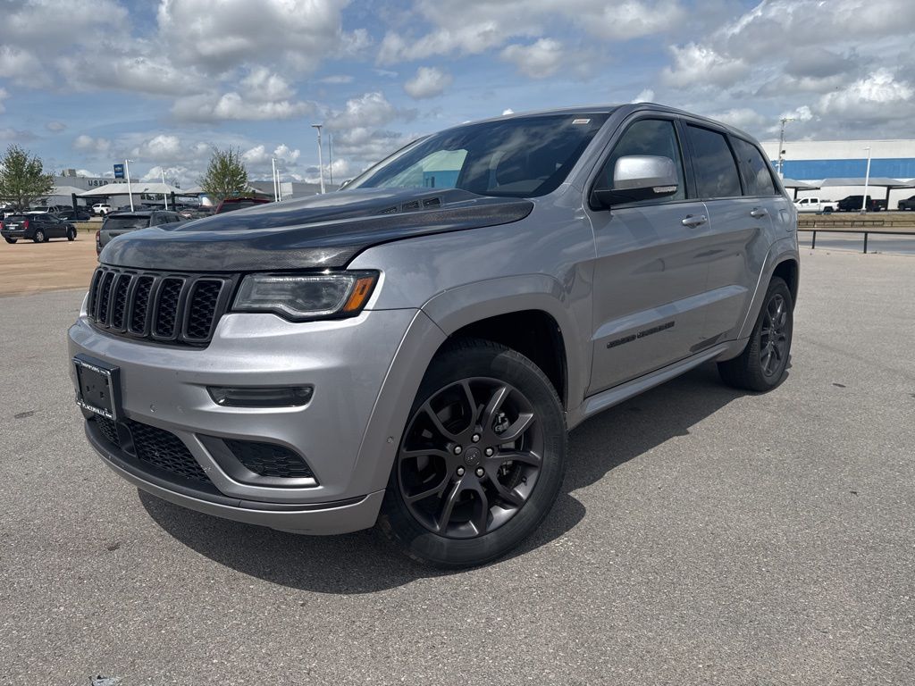 Billet Silver Metallic Clearcoat 2020 Jeep Grand Cherokee High Altitude 4WD SUV / Crossover Four-Wheel Drive 8-Speed Automatic