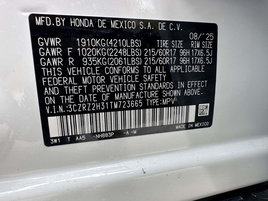 2026 Honda HR-V LX - Photo 28