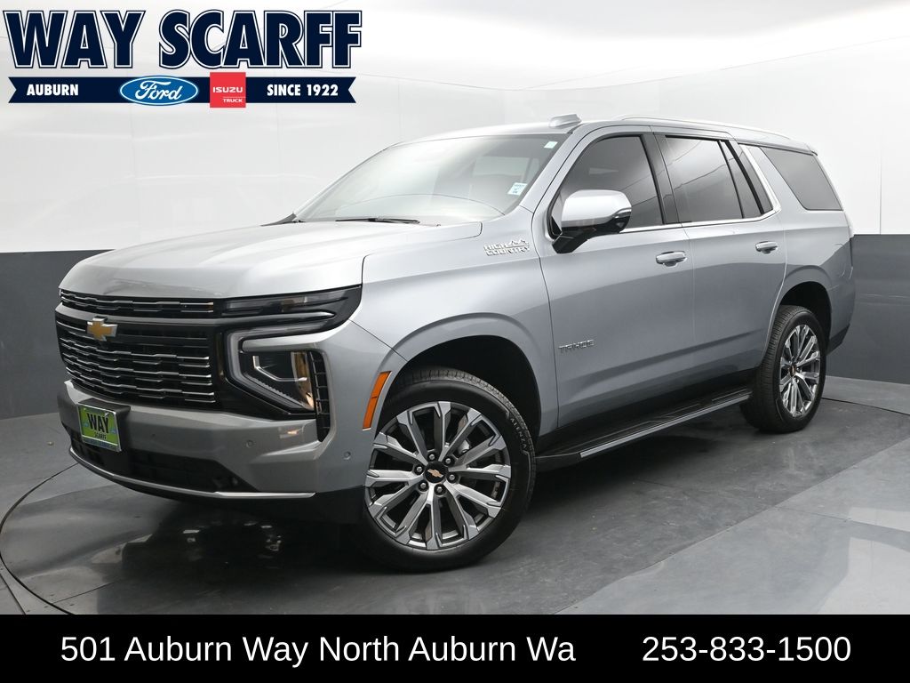 Sterling Gray Metallic 2025 Chevrolet Tahoe SUV / Crossover Four-Wheel Drive
