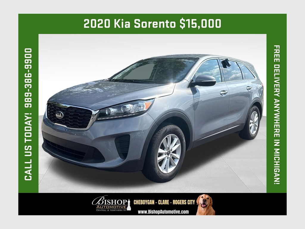 Everlasting Silver 2020 Kia Sorento SUV / Crossover Front-Wheel Drive 6-Speed Automatic