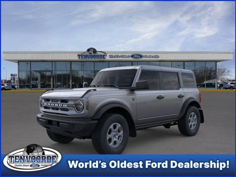Carbonized Gray Metallic 2025 Ford Bronco Big Bend 4-Door 4WD SUV / Crossover Four-Wheel Drive Automatic