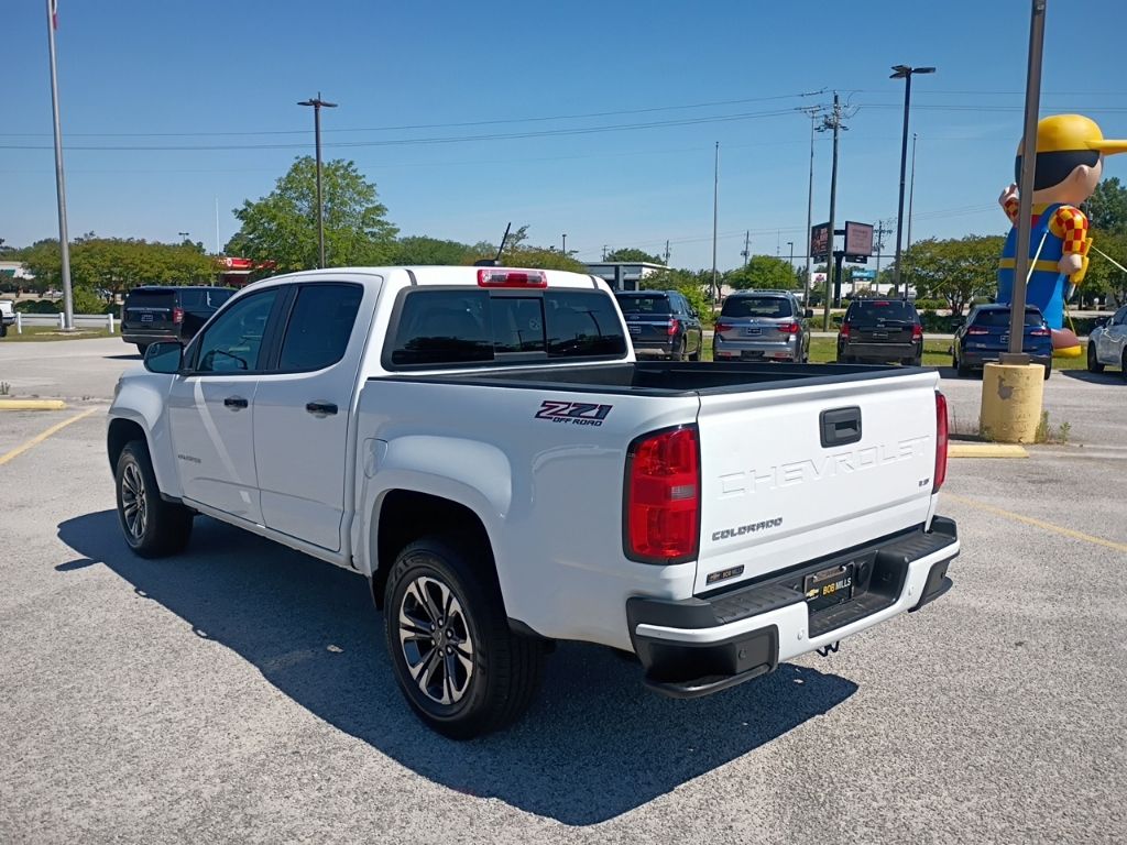 2021 Chevrolet Colorado Z71 White at Stokes Mazda