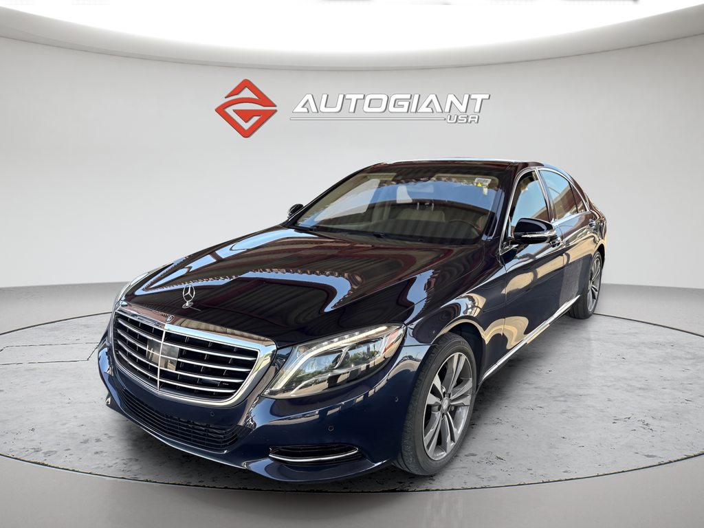 Black 2014 Mercedes-Benz S-Class Sedan Rear-Wheel Drive 7-Speed Automatic