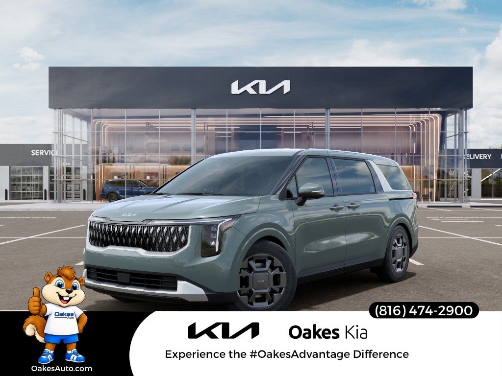 Iceberg Green 2027 Kia Carnival Hybrid Minivan Front-Wheel Drive 6-Speed Automatic