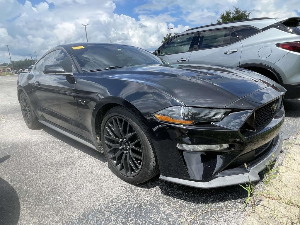 Shadow Black 2019 Ford Mustang Coupe Rear-Wheel Drive Automatic