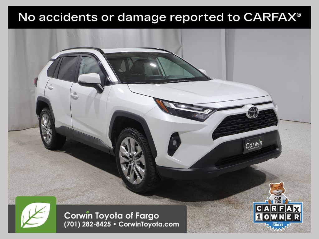 White (Wind Chill Pearl) 2025 Toyota RAV4 SUV / Crossover All-Wheel Drive 8-Speed Automatic