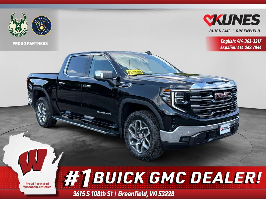 Onyx Black 2026 GMC Sierra 1500 Pickup Truck Four-Wheel Drive Automatic
