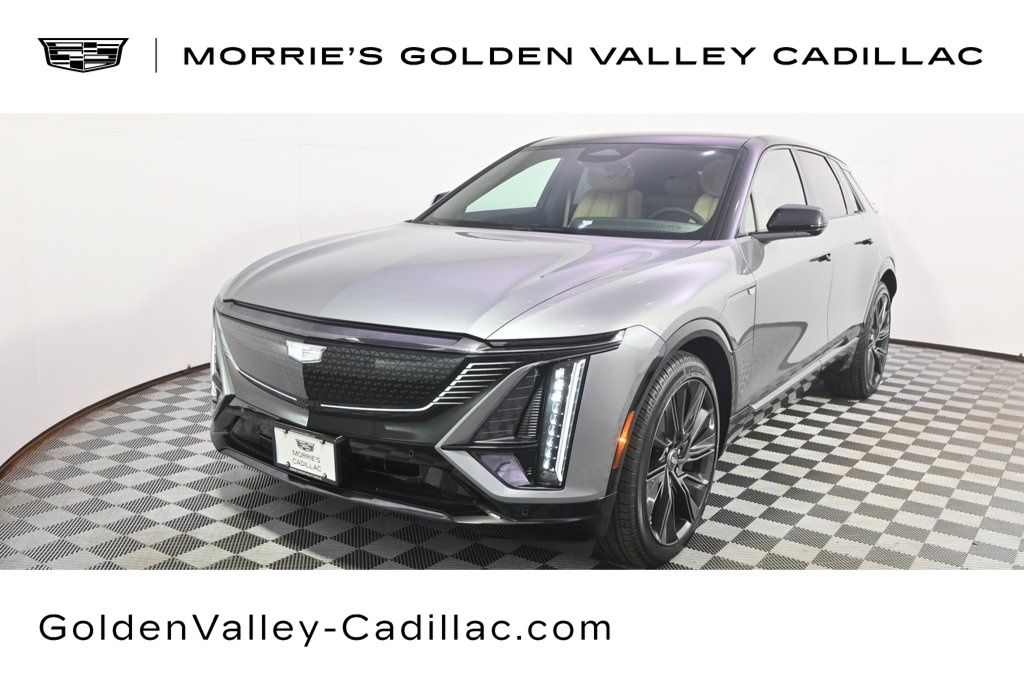 Silver Metallic 2025 Cadillac LYRIQ SUV / Crossover All-Wheel Drive 1-Speed Automatic