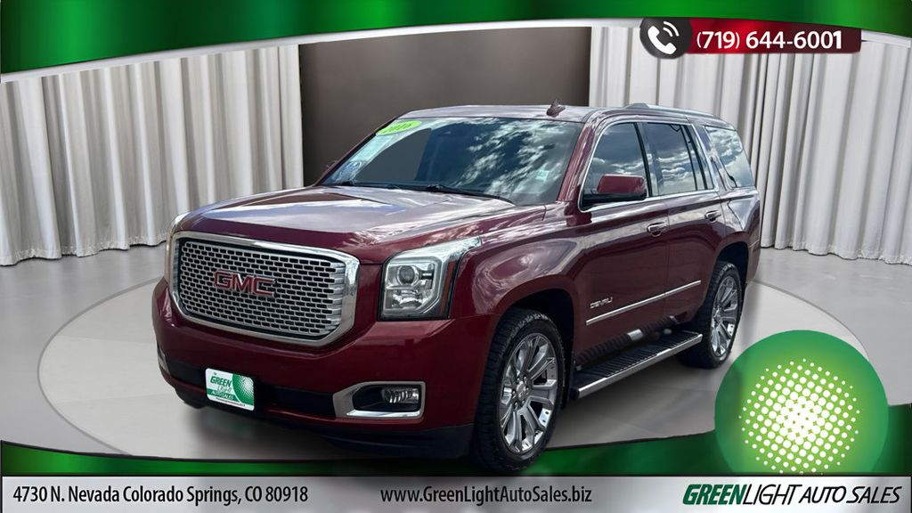 Crimson Red Tintcoat 2016 GMC Yukon SUV / Crossover Four-Wheel Drive 8-Speed Automatic