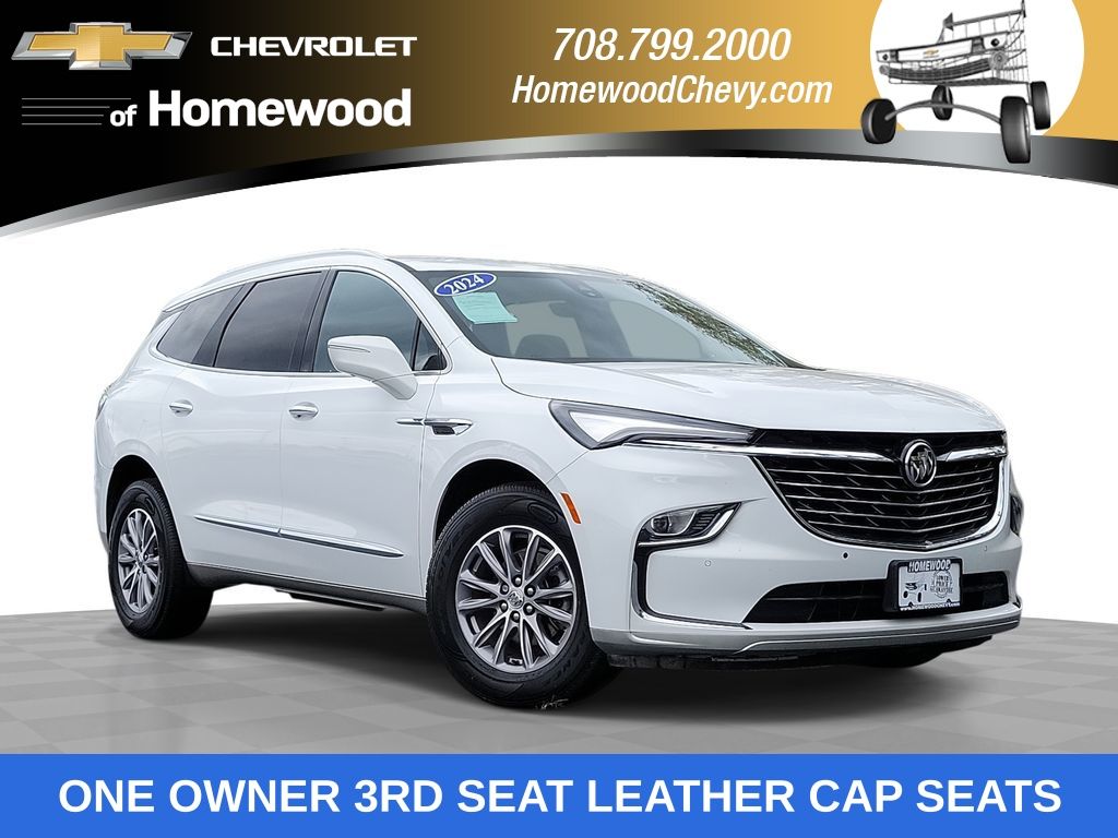 Summit White 2024 Buick Enclave Premium AWD SUV / Crossover Four-Wheel Drive 9-Speed Automatic