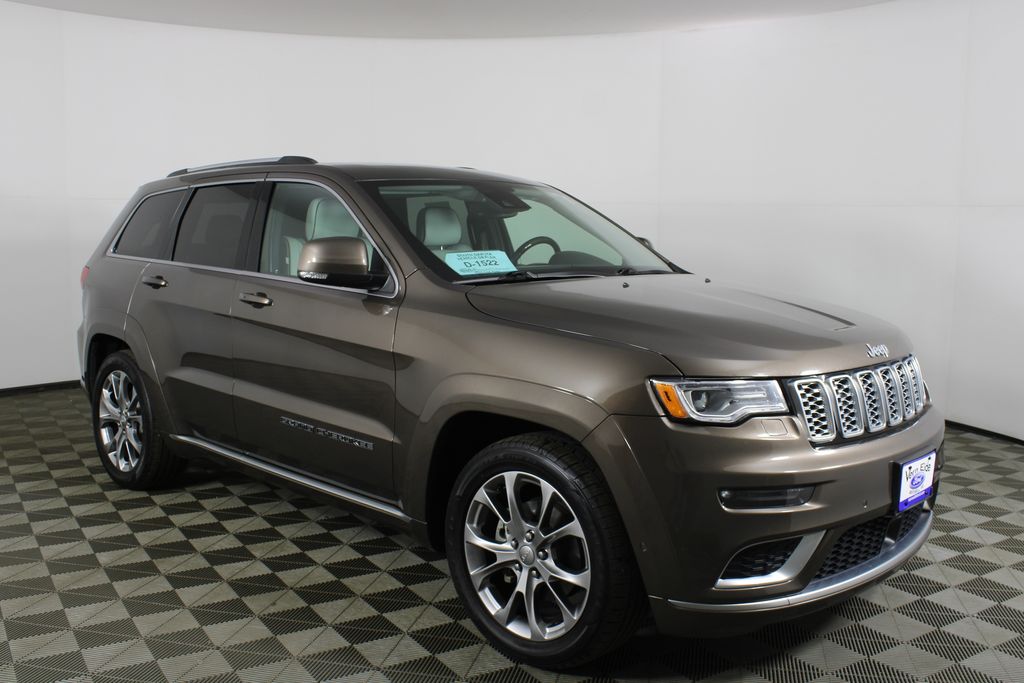 Walnut Brown Metallic Clearcoat 2019 Jeep Grand Cherokee Summit 4WD SUV / Crossover Four-Wheel Drive 8-Speed Automatic