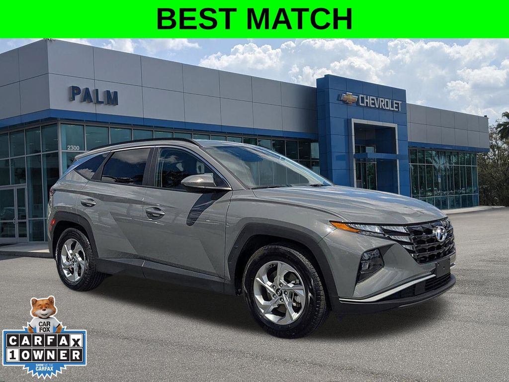 Hampton Gray 2024 Hyundai Tucson SUV / Crossover Front-Wheel Drive 8-Speed Automatic