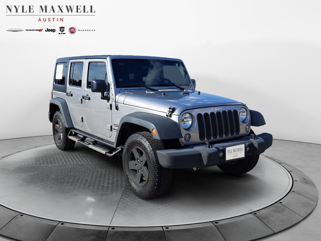 Used Car 2016 Jeep Wrangler  Unlimited Sport For Sale Under $20,000 In Austin, Texas