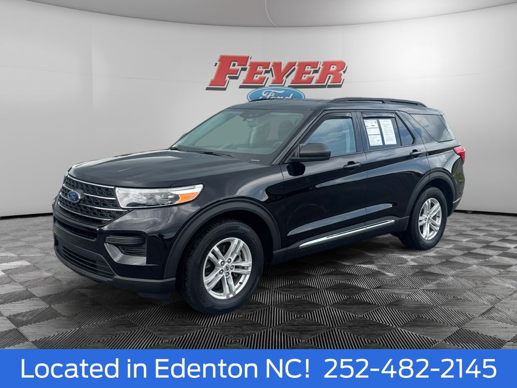 Black Metallic 2024 Ford Explorer SUV / Crossover Rear-Wheel Drive Automatic