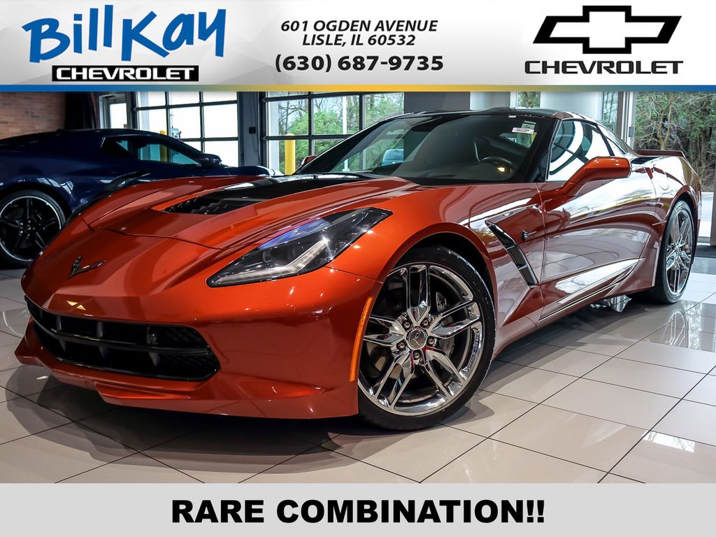 Daytona Sunrise Orange Metallic 2016 Chevrolet Corvette Stingray 2LT Coupe RWD Coupe Rear-Wheel Drive 8-Speed Automatic