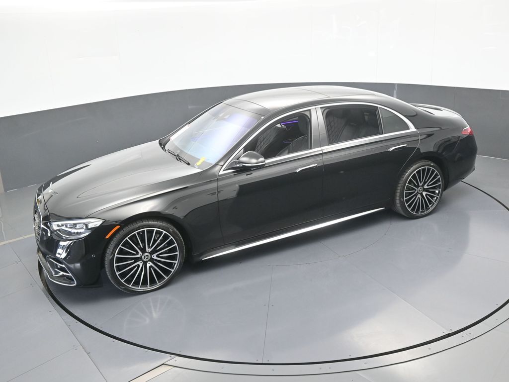 Used 2022 Onyx Black/Mojave Silver Mercedes-Benz S 580 image 64