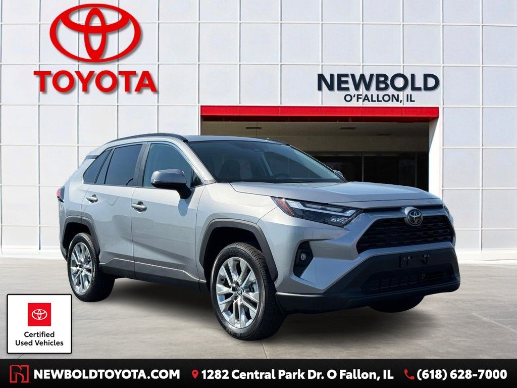 Silver Sky Metallic 2025 Toyota RAV4 SUV / Crossover All-Wheel Drive 8-Speed Automatic