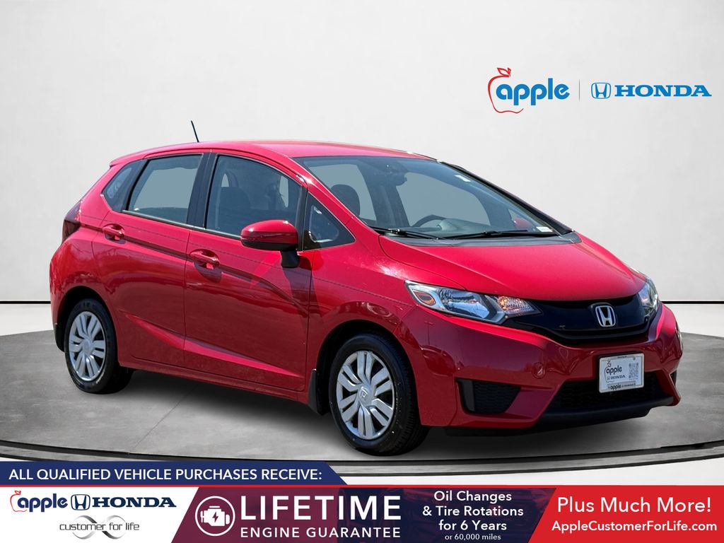 Milano Red 2016 Honda Fit LX Hatchback Front-Wheel Drive Continuously Variable Transmission