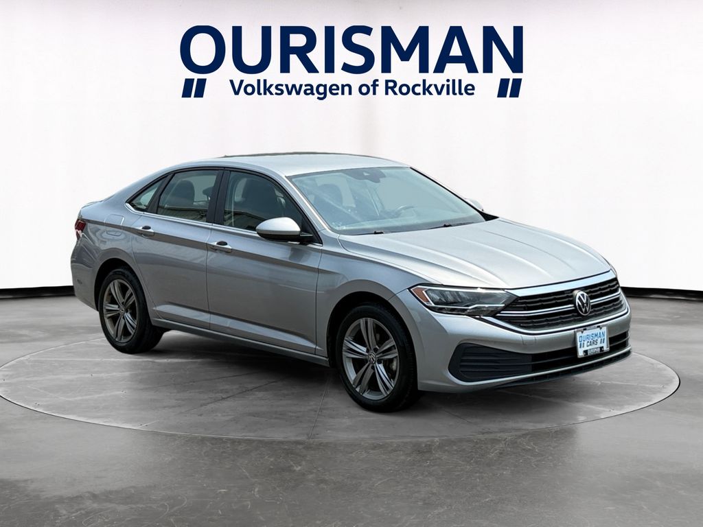 Gray 2024 Volkswagen Jetta Sedan Front-Wheel Drive 8-Speed Automatic