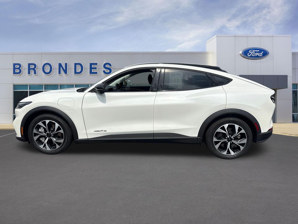 White Metallic 2025 Ford Mustang Mach-E SUV / Crossover All-Wheel Drive Automatic
