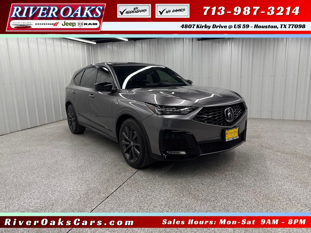 2025 Acura MDX A-Spec Gray at Westside Lexus