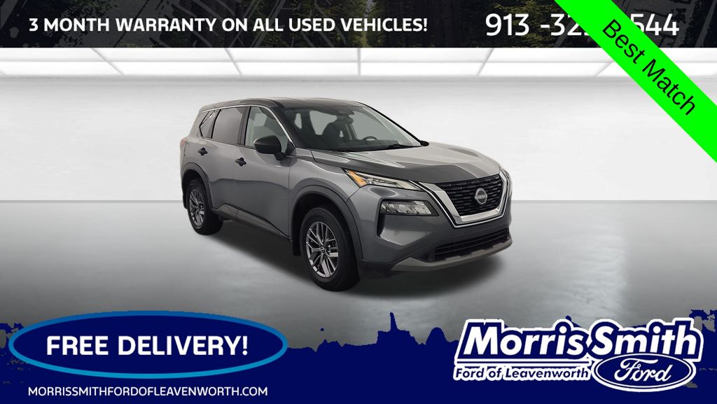 Gray (Gun Metallic) 2023 Nissan Rogue SUV / Crossover All-Wheel Drive Continuously Variable Transmission