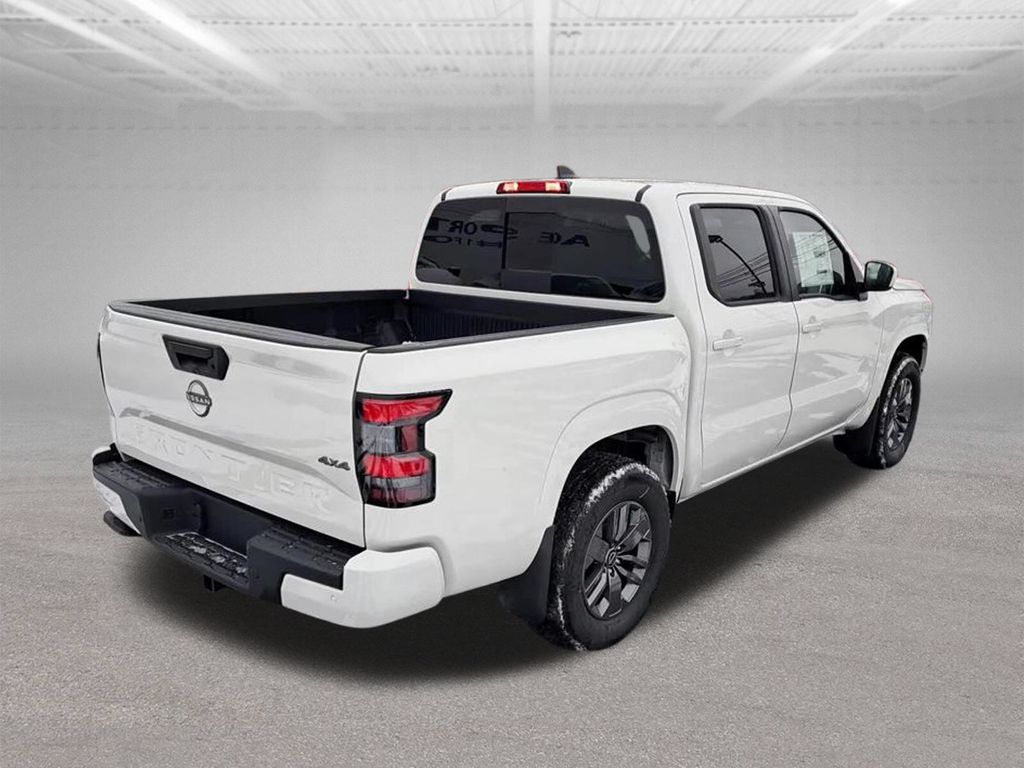 2026 Nissan Frontier SV White at John Sisson Motors
