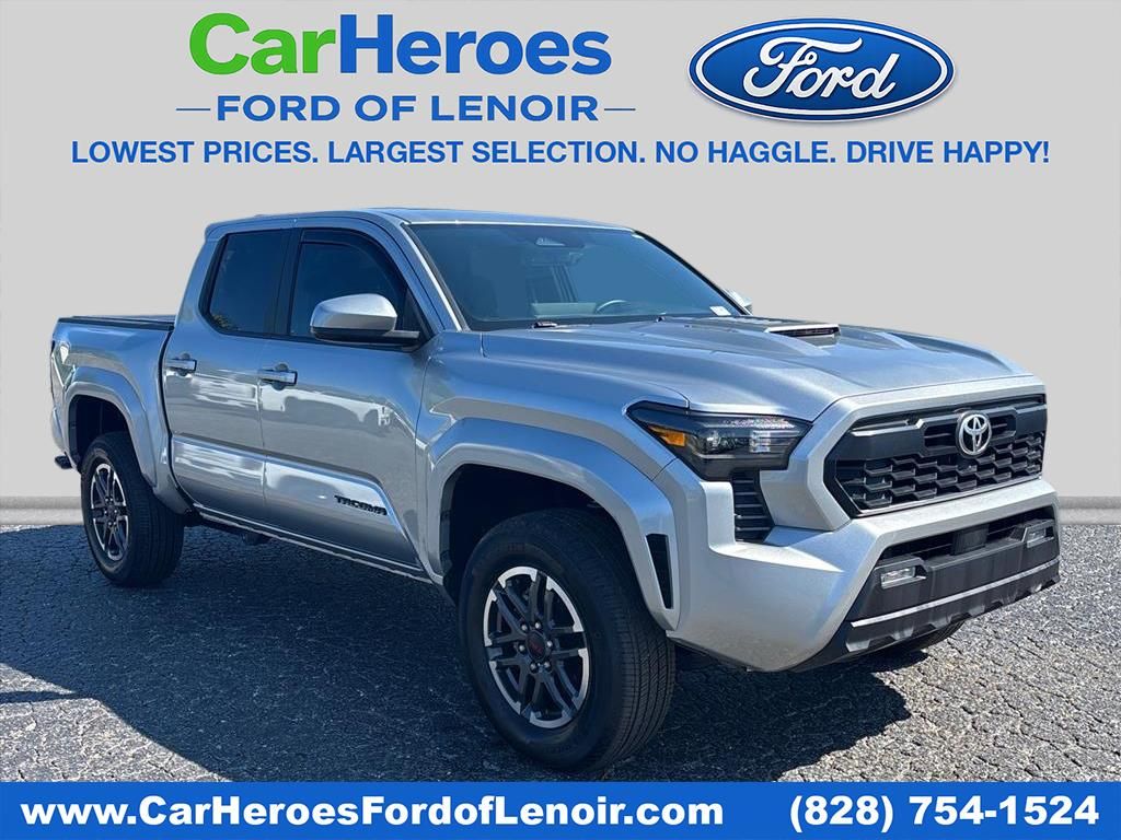 Celestial Silver Metallic 2024 Toyota Tacoma Pickup Truck 4X2 8-Speed Automatic