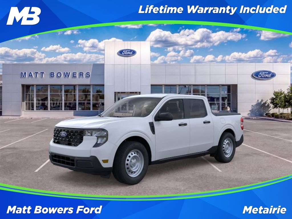 Space White Metallic 2026 Ford Maverick Pickup Truck Front-Wheel Drive Continuously Variable Transmission