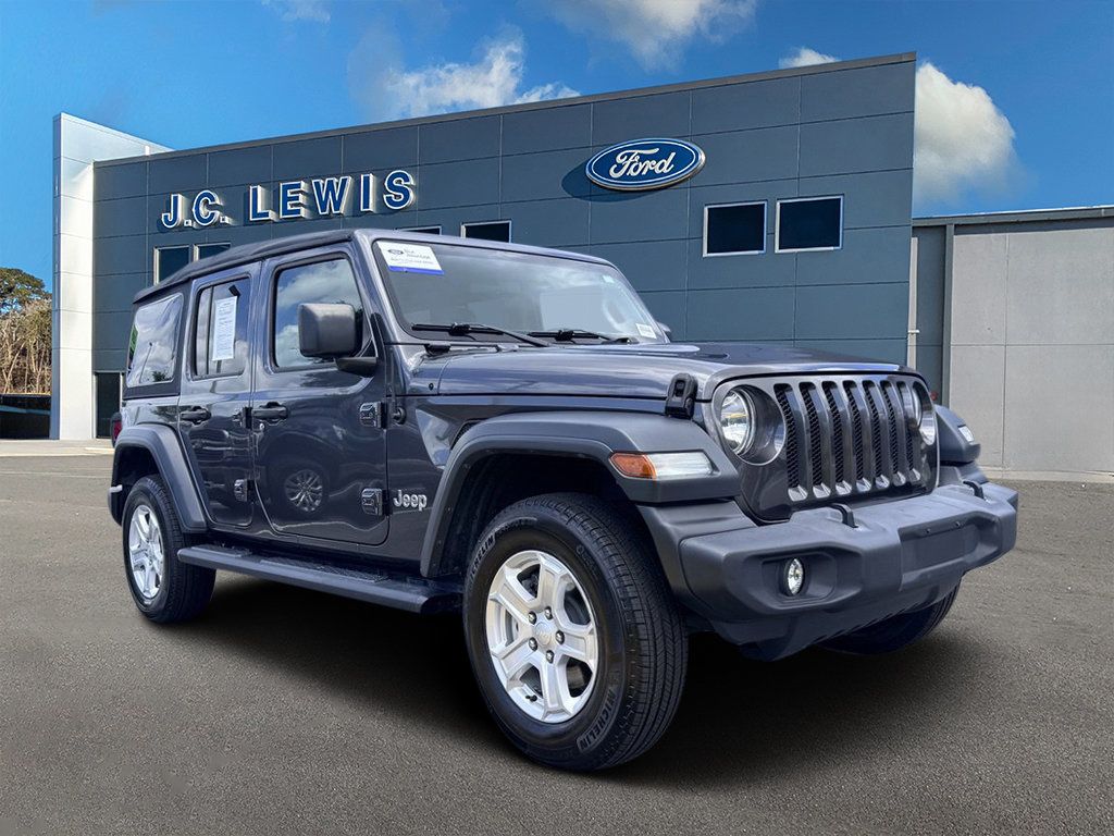 Gray (Granite Crystal Metallic Clearcoat) 2018 Jeep Wrangler SUV / Crossover Four-Wheel Drive 8-Speed Automatic