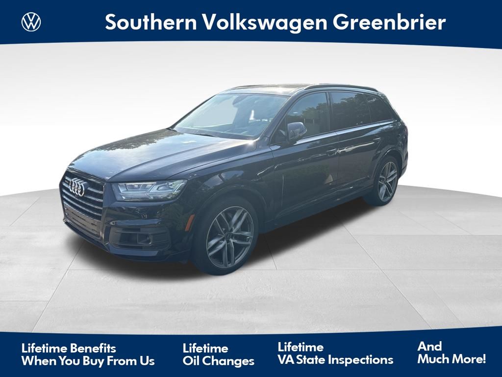 Ink Blue 2017 Audi Q7 SUV / Crossover All-Wheel Drive 8-Speed Automatic