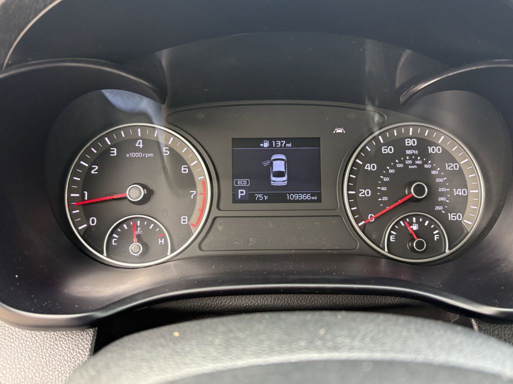 2020 Kia Optima LX White at DeMontrond Mazda