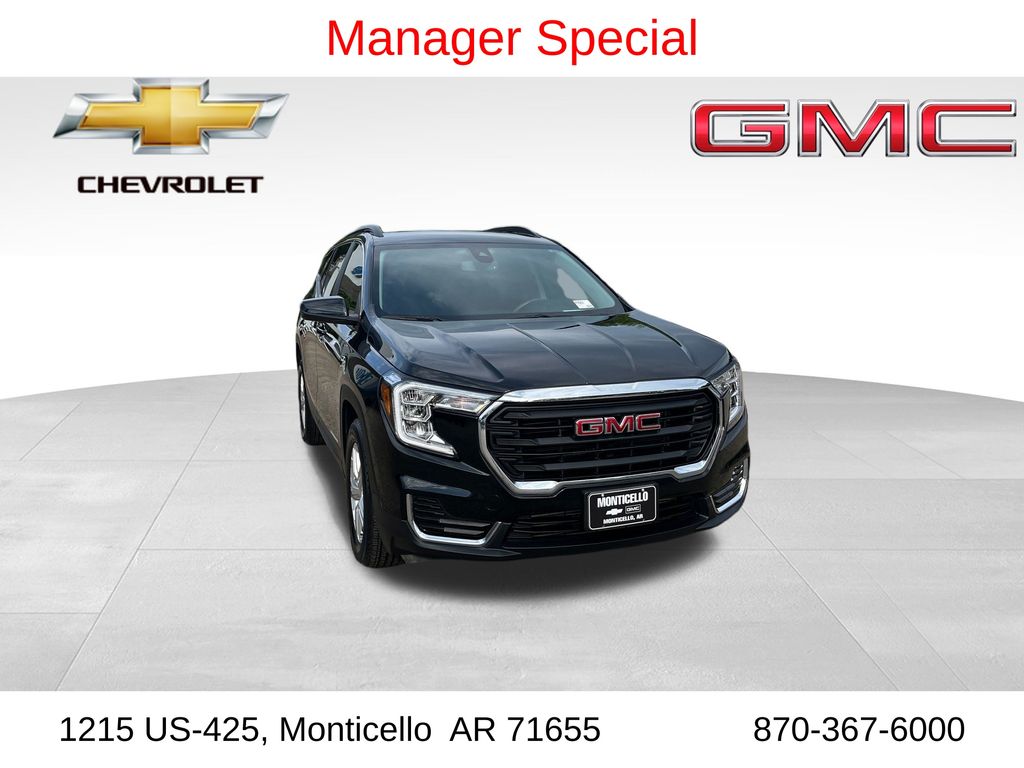 Black (Ebony Twilight Metallic) 2024 GMC Terrain SLE FWD SUV / Crossover Front-Wheel Drive 9-Speed Automatic