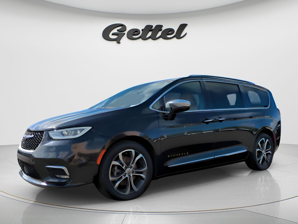 Brilliant Black Crystal Pearlcoat 2022 Chrysler Pacifica Pinnacle FWD Minivan Front-Wheel Drive 9-Speed Automatic
