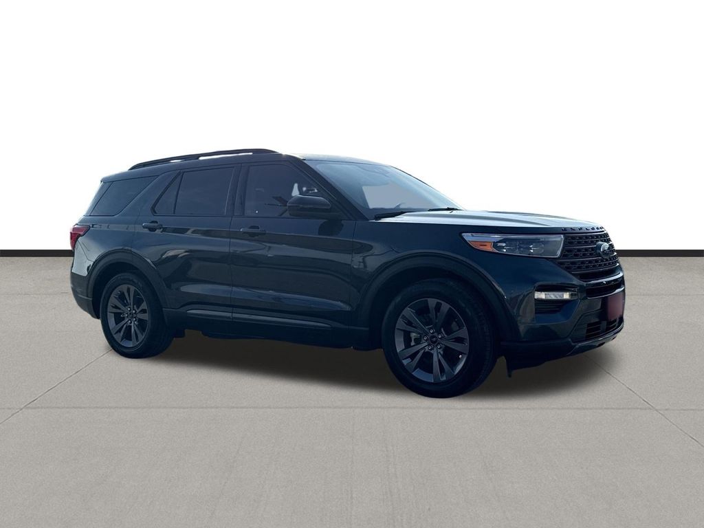 2022 Ford Explorer XLT Blue at Wharton Ford