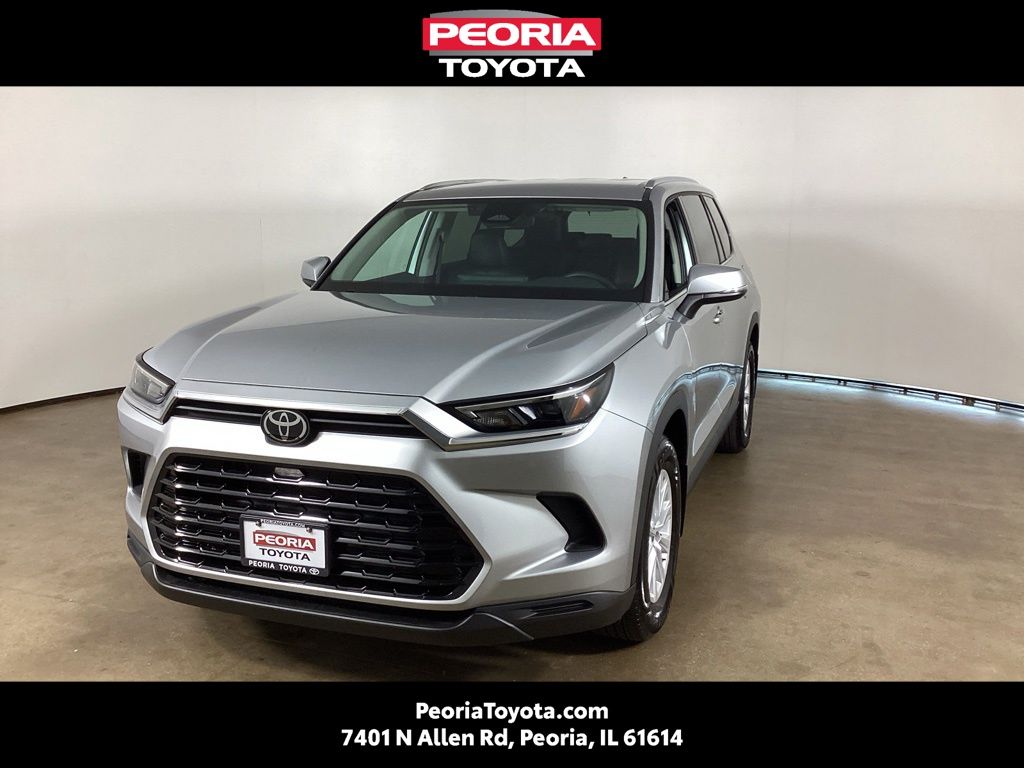 Silver 2025 Toyota Grand Highlander Hybrid SUV / Crossover All-Wheel Drive Continuously Variable Transmission