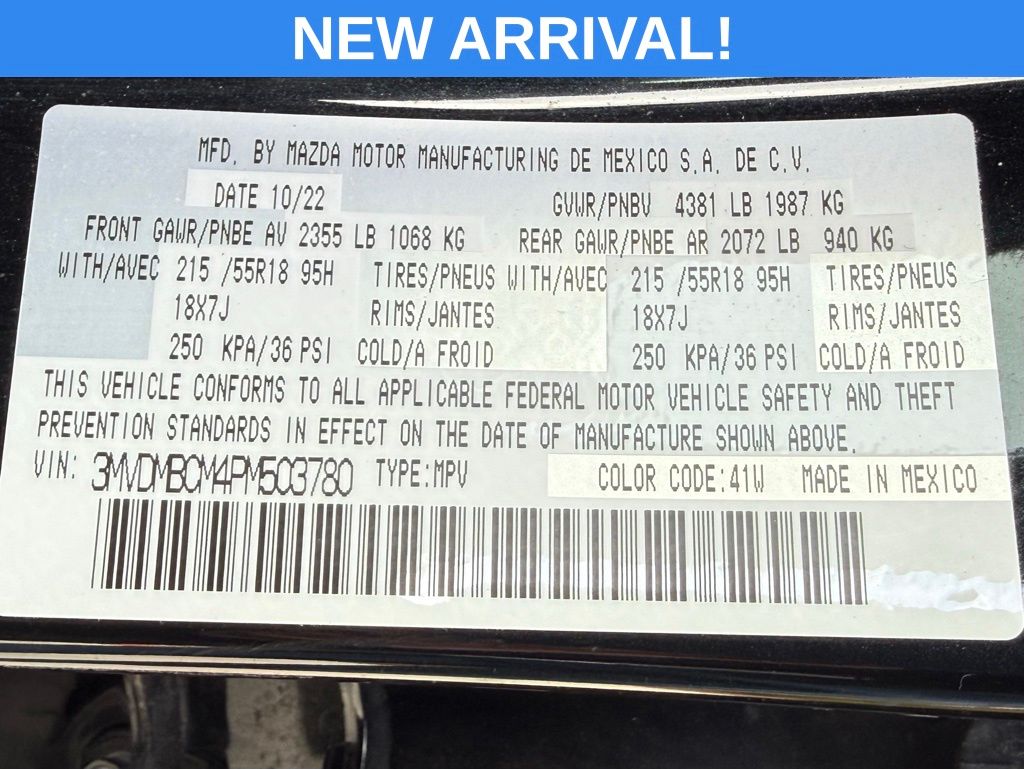 Used 2023 Black Mazda 2.5 S Preferred Package image 42