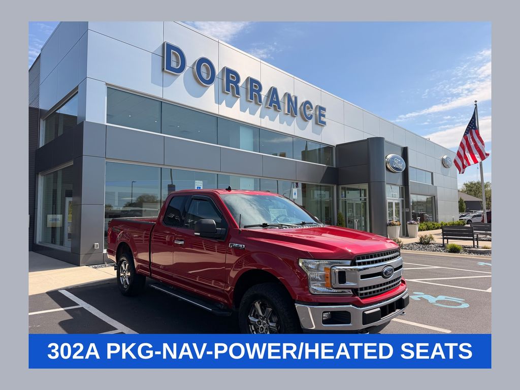 Rapid Red Metallic Tinted Clearcoat 2020 Ford F-150 Pickup Truck Four-Wheel Drive Automatic