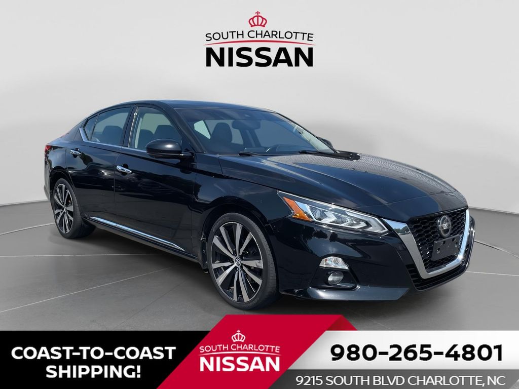 Super Black 2019 Nissan Altima Sedan All-Wheel Drive Continuously Variable Transmission