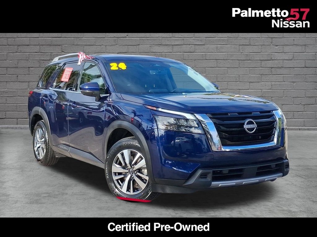Deep Ocean Blue Pearl 2025 Nissan Pathfinder SUV / Crossover Front-Wheel Drive 9-Speed Automatic