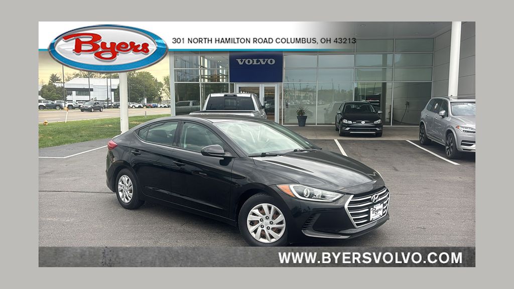 Phantom Black 2018 Hyundai Elantra Sedan Front-Wheel Drive 6-Speed Automatic