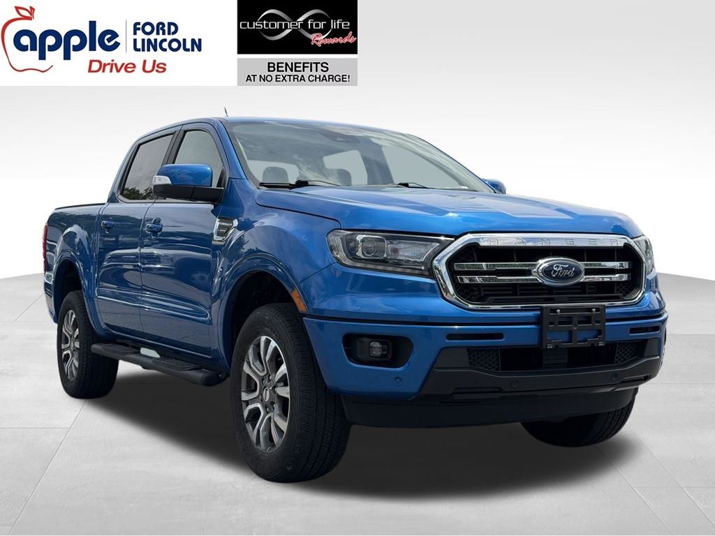 Blue Metallic 2021 Ford Ranger Pickup Truck 4X2 Automatic