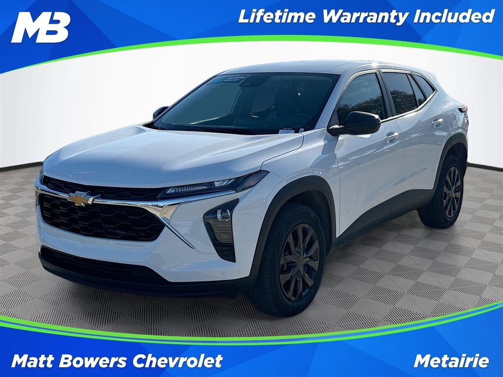 Summit White 2025 Chevrolet Trax SUV / Crossover Front-Wheel Drive 6-Speed Automatic