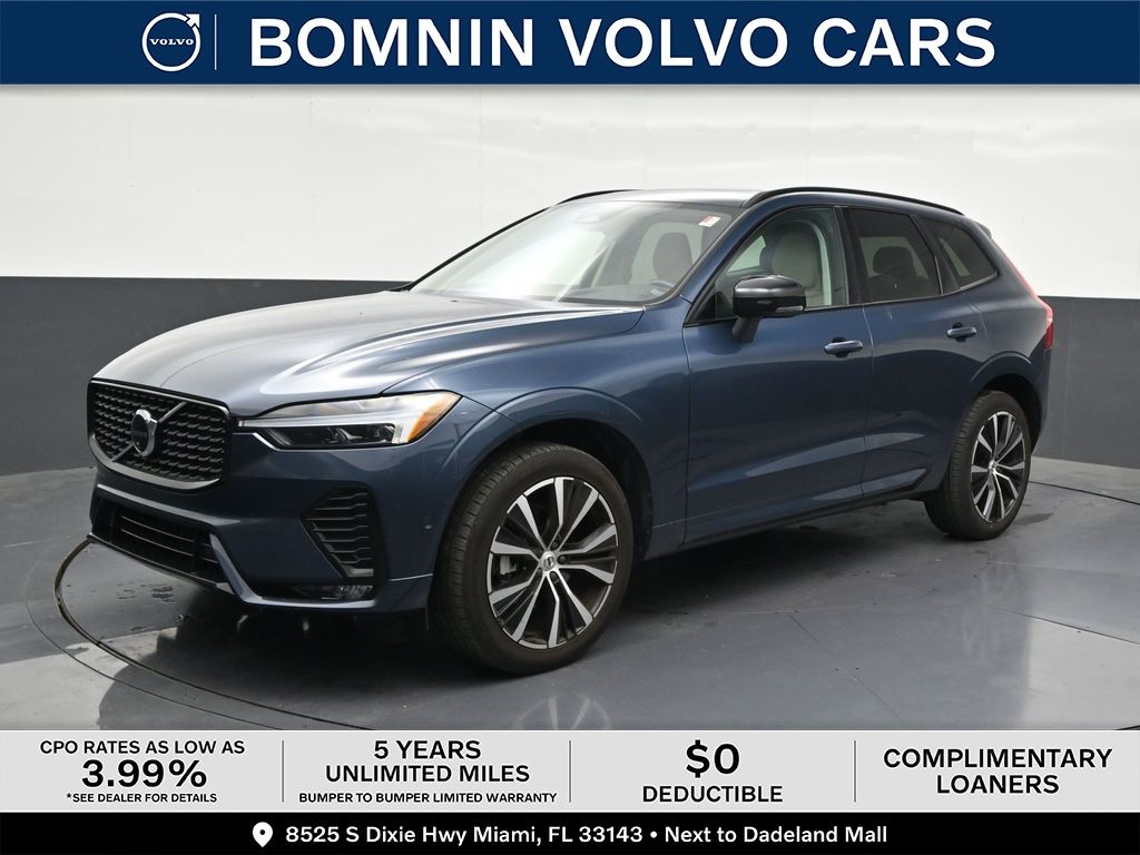 Denim Blue Metallic 2024 Volvo XC60 SUV / Crossover All-Wheel Drive Automatic