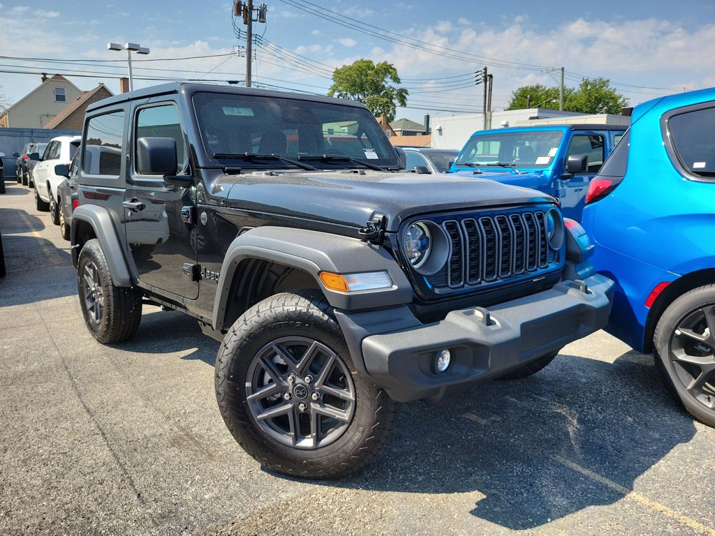 Black Clearcoat 2026 Jeep Wrangler SUV / Crossover Four-Wheel Drive 8-Speed Automatic