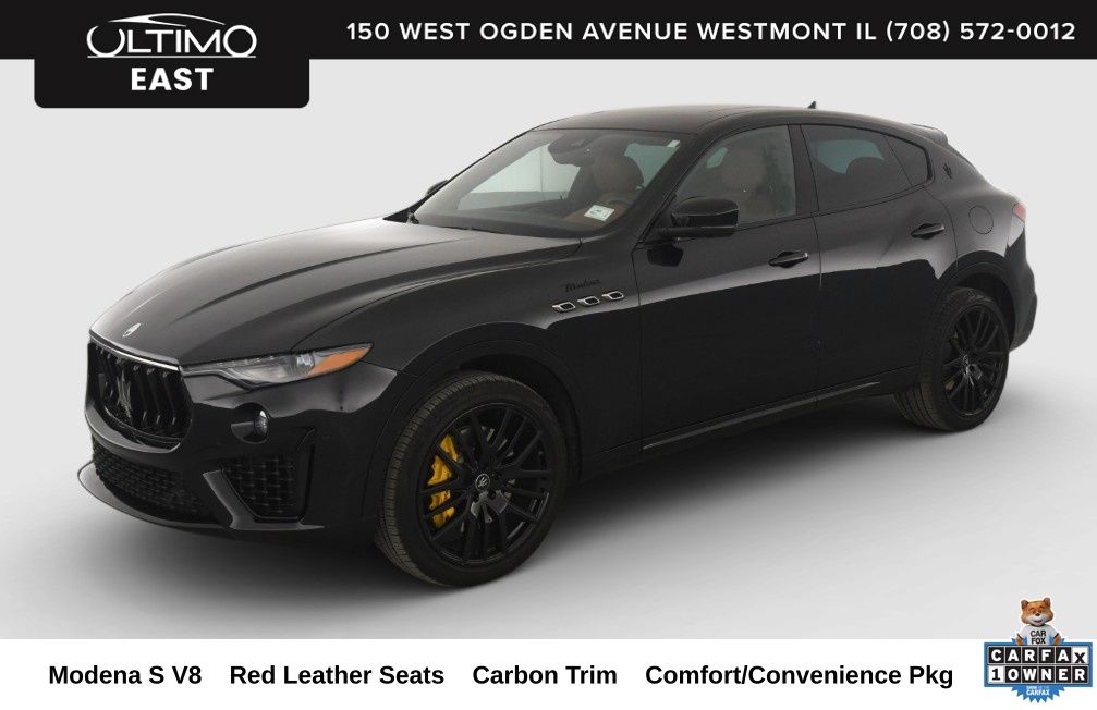 Nero Ribelle Metallic 2022 Maserati Levante SUV / Crossover All-Wheel Drive 8-Speed Automatic