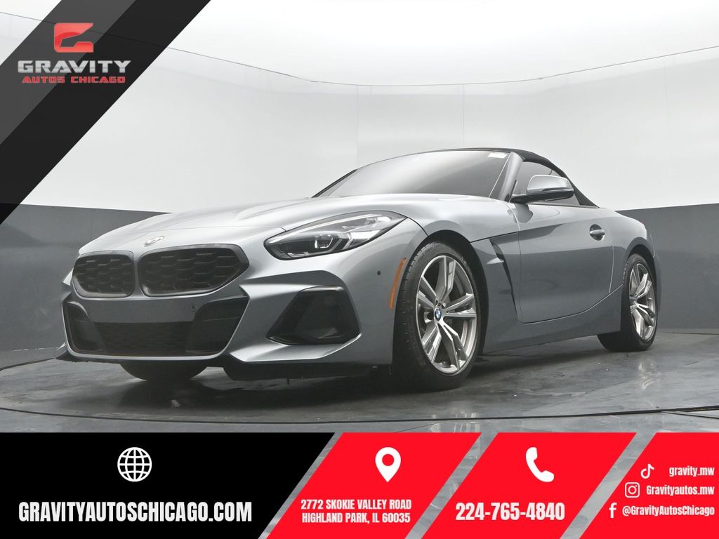 Skyscraper Gray Metallic 2023 BMW Z4 Convertible Rear-Wheel Drive 8-Speed Automatic
