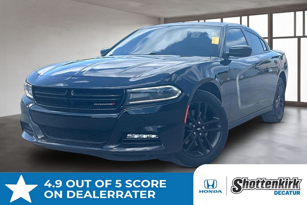 Pitch Black Clearcoat 2019 Dodge Charger Sedan All-Wheel Drive 8-Speed Automatic